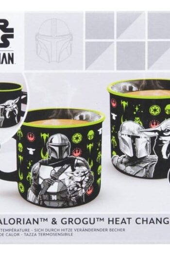 Star Wars: The Mandalorian Heat Change Mug Mandalorian and Grogu