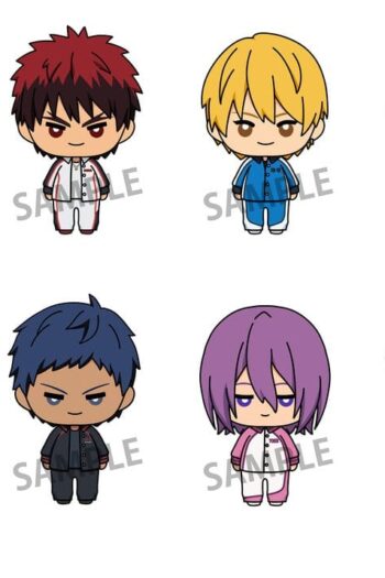 Kuroko's Basketball Nyokinto Mascot Mini Figures Blind Box Display 6 cm (8)