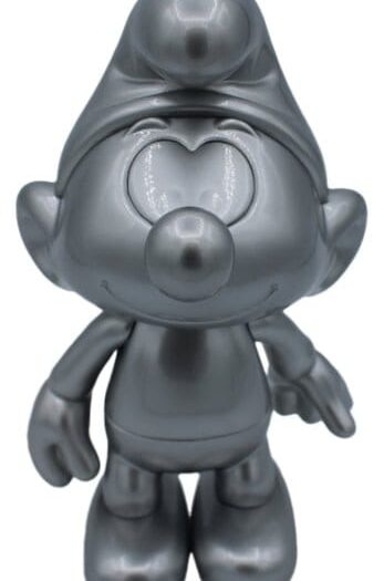 The Smurfs Vinyl Figure Smurf Silver 19 cm