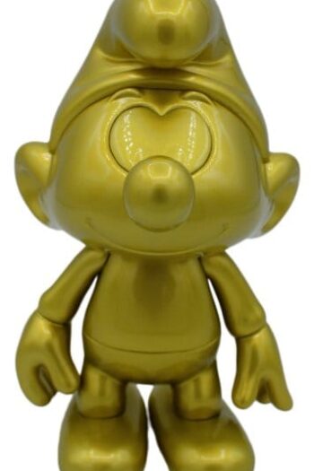 The Smurfs Vinyl Figure Smurf Gold 19 cm