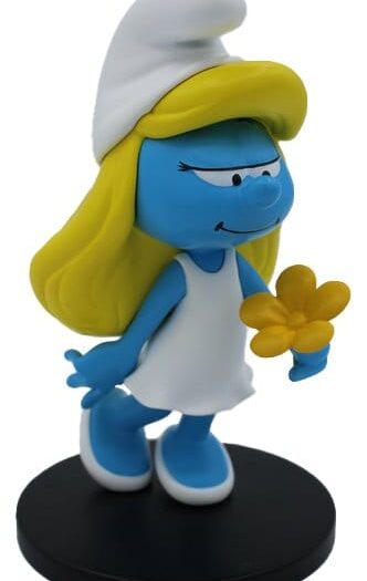 The Smurfs Statue Smurfette with Flower 12 cm