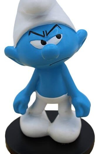 The Smurfs Statue Grouchy Smurf 11 cm