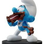 The Smurfs Statue Greedy Smurf 10 cm