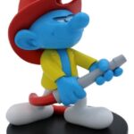 The Smurfs Statue Fireman Smurf 12 cm