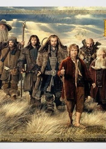 The Hobbit Playmat Thorin's Company