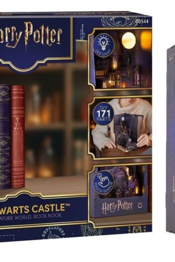 Harry Potter Tiny Adventures Book Nook Mini Diorama Hogwarts Castle 18 cm
