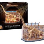 Revell Tiny Adventures Natural Museum 3D Wooden Puzzle Brachiosaurus Skeleton 58 cm