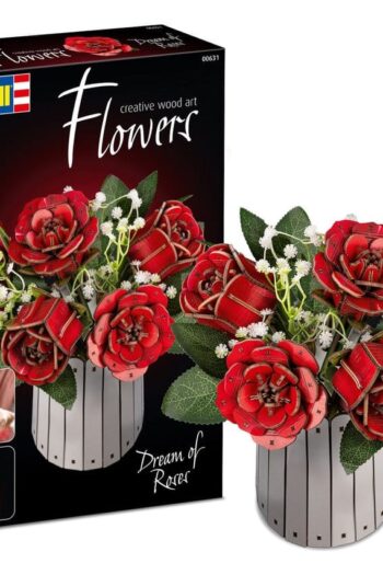 Revell Flowers Wooden Flowers Dream of Roses 22 cm
