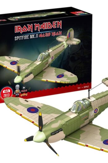 Iron Maiden Brick System Construction Kit Set Spitfire MK.II Aces High 58 cm