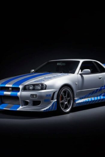 Fast & Furious Model Kit Brian's 1999 Nissan Skyline GT-R