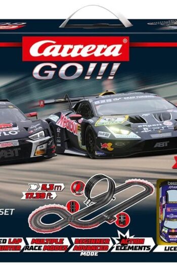 Carrera GO!!! Slot Car Track Set GT Pro Racers