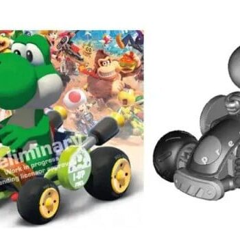 Nintendo Mario Kart Carrera RC RC Car Mario Kart World, Yoshi 2,4GHz