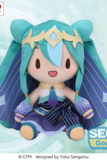 Character Vocal Series 01: Hatsune Miku fuwa petit M Plush Figure Hatsune Miku -Cosmic-