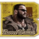 Final Fantasy VII Remake Character Sticker Barret Wallace