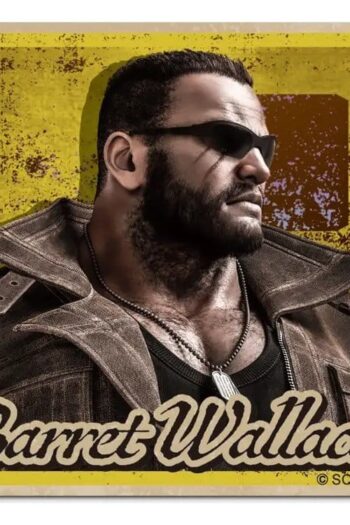 Final Fantasy VII Remake Character Sticker Barret Wallace