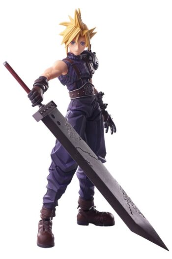 Final Fantasy VII Bring Arts Action Figure Cloud Strife Digital Plus Edition 15 cm