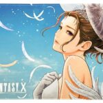 Final Fantasy X Playmat Yuna Wedding Dress Foil Stamp Ver.