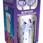 KPop Demon Hunters Glass Tumbler with Straws 485 ml