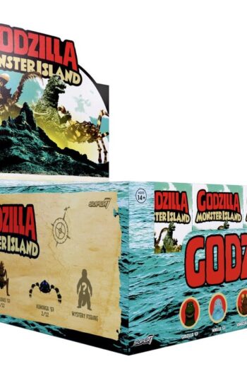 Godzilla Toho (Monster Island) Action Figure Wave 13 Blind Box Display (12)