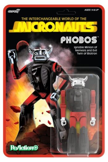 Micronauts ReAction+ Action Figure Wave 04 Phobos