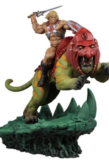 Masters of the Universe 1/4 Figure He-Man & Battle Cat 76 cm