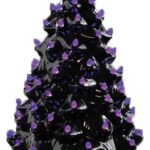 The Nightmare Before Christmas Ceramic Christmas Tree with Lights Jack Skellington 30 cm