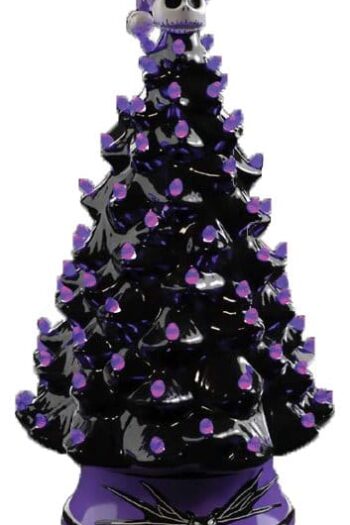 The Nightmare Before Christmas Ceramic Christmas Tree with Lights Jack Skellington 30 cm