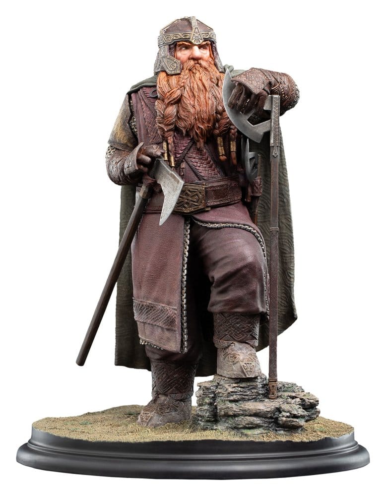 x_weta860104767 The Lord of the Rings Statue 1/6 Gimli, Hunter of the Plains 27 cm - immagine 1