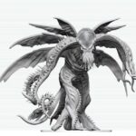 D&D Nolzur's Marvelous Miniatures Unpainted Miniature Cthulhu 20 cm