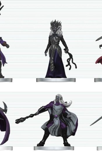 D&D Icons of the Realms Mini Figures Drow Warband 20 cm