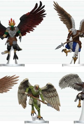 D&D Icons of the Realms Mini Figures Aarakocra Flock 20 cm