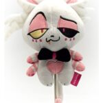 Hazbin Hotel Keychain Plush Angel Dust Kitty 13 cm