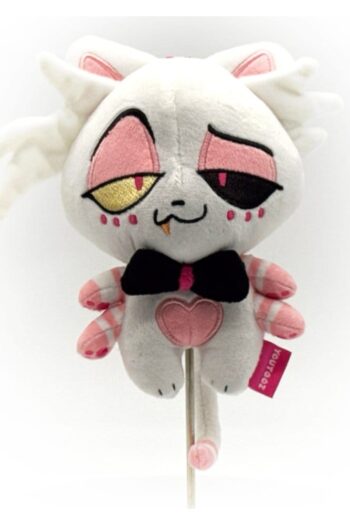 Hazbin Hotel Keychain Plush Angel Dust Kitty 13 cm