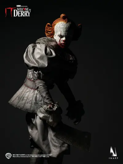 IT Welcome to Derry Season 1 - Pennywise 1/6 Collectible Figure by Inart - immagine 11