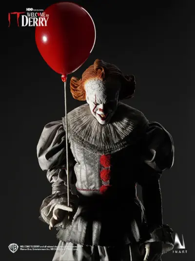 IT Welcome to Derry Season 1 - Pennywise 1/6 Collectible Figure by Inart - immagine 13