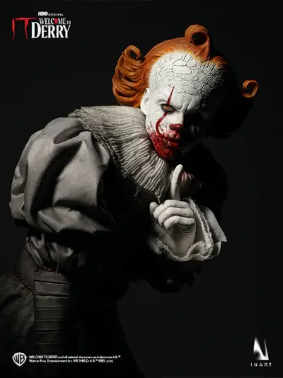 IT Welcome to Derry Season 1 - Pennywise 1/6 Collectible Figure by Inart - immagine 15