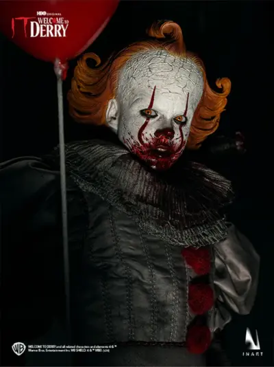 IT Welcome to Derry Season 1 - Pennywise 1/6 Collectible Figure by Inart - immagine 16