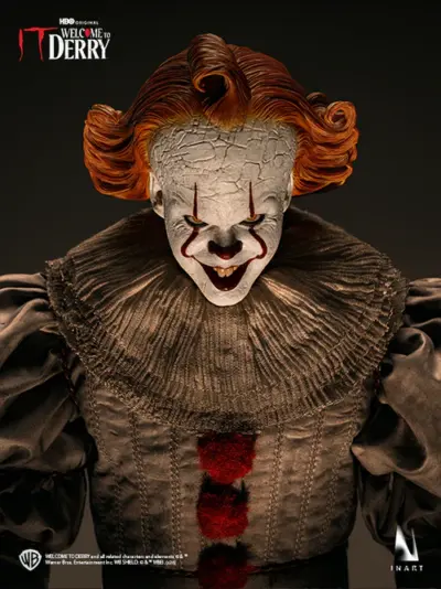 IT Welcome to Derry Season 1 - Pennywise 1/6 Collectible Figure by Inart - immagine 17