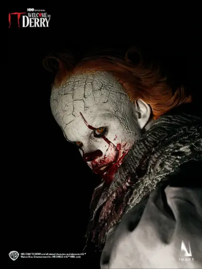 IT Welcome to Derry Season 1 - Pennywise 1/6 Collectible Figure by Inart - immagine 18