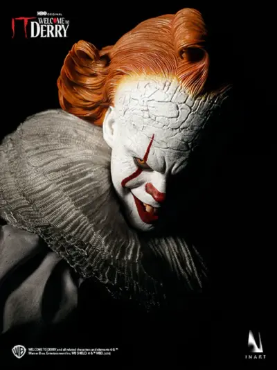 IT Welcome to Derry Season 1 - Pennywise 1/6 Collectible Figure by Inart - immagine 20