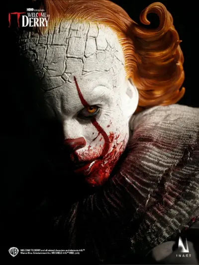 IT Welcome to Derry Season 1 - Pennywise 1/6 Collectible Figure by Inart - immagine 21