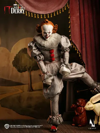 IT Welcome to Derry Season 1 - Pennywise 1/6 Collectible Figure by Inart - immagine 22