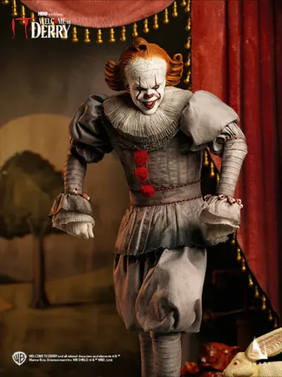 IT Welcome to Derry Season 1 - Pennywise 1/6 Collectible Figure by Inart - immagine 23