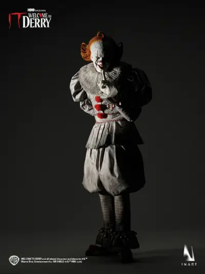 IT Welcome to Derry Season 1 - Pennywise 1/6 Collectible Figure by Inart - immagine 5