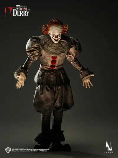 IT Welcome to Derry Season 1 - Pennywise 1/6 Collectible Figure by Inart - immagine 7