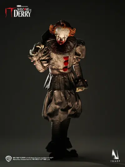 IT Welcome to Derry Season 1 - Pennywise 1/6 Collectible Figure by Inart - immagine 8