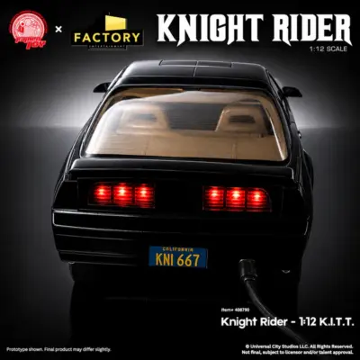 Knight Rider- 1:12 K.I.T.T. (VERSIONE AEREA) By Ramen Toy - immagine 3
