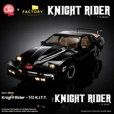Knight Rider- 1:12 K.I.T.T. (VERSIONE AEREA) By Ramen Toy - immagine 4