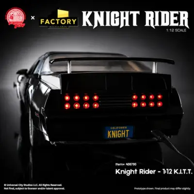 Knight Rider- 1:12 K.I.T.T. (VERSIONE AEREA) By Ramen Toy - immagine 5