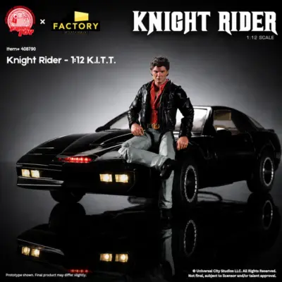Knight Rider- 1:12 K.I.T.T. (VERSIONE AEREA) By Ramen Toy - immagine 8